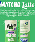 Protein Matcha Latte - White Chocolate - PerfectTed - Matcha Latte
