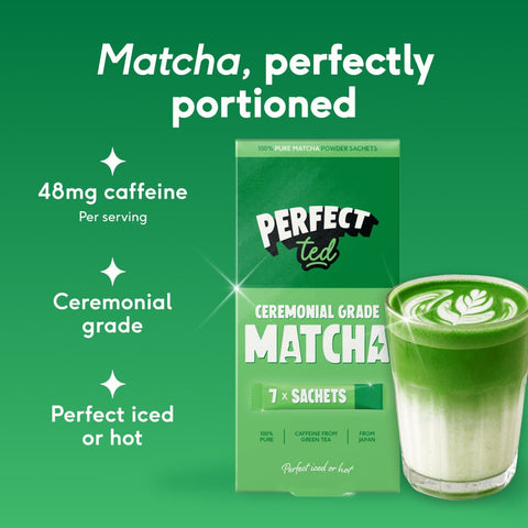 single serve matcha - PerfectTed - Matcha Powder