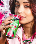 strawberry matcha energy drink - PerfectTed -