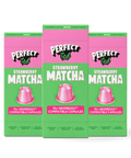 Strawberry Matcha Nespresso® Compatible Pods - PerfectTed - Matcha Pods