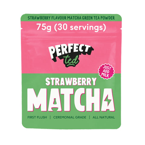 Strawberry Matcha Powder - PerfectTed - Matcha Powder