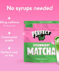 strawberry matcha powder - PerfectTed - Matcha Powder