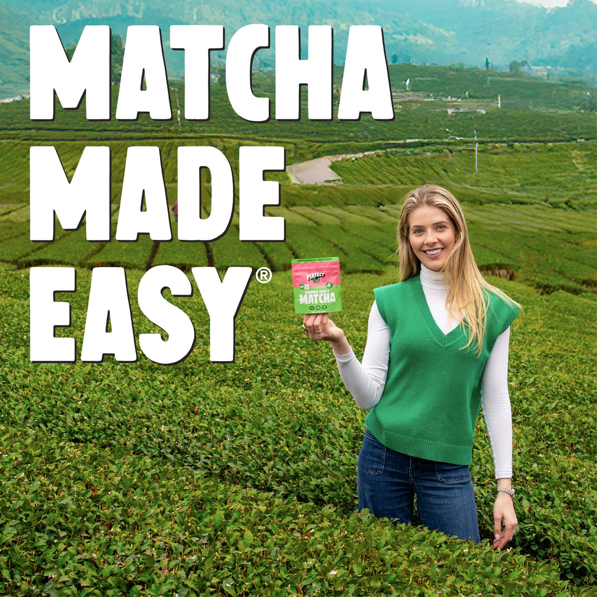 Strawberry Matcha Latte Powder – PerfectTed