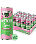 strawberry oat matcha latte - PerfectTed - Matcha Latte