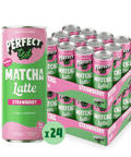 strawberry oat matcha latte - PerfectTed - Matcha Latte