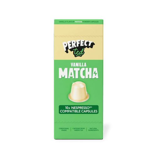 vanilla matcha nespresso® compatible pods - PerfectTed - Matcha Pods