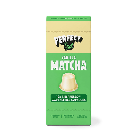 Vanilla Matcha Nespresso® Compatible Pods - PerfectTed - Matcha Pods