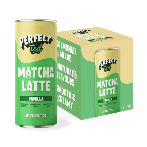 Vanilla Oat Matcha Latte - PerfectTed - Matcha Latte