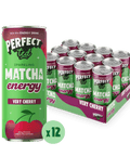 very cherry matcha energy drink - PerfectTed -