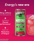 very cherry matcha energy drink - PerfectTed -
