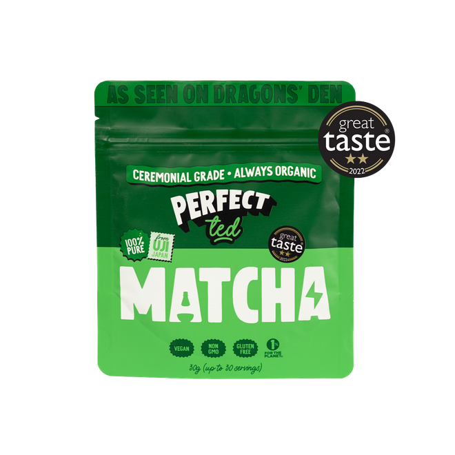 Perfect Ted Organic Matcha Powder 30g Pouch.